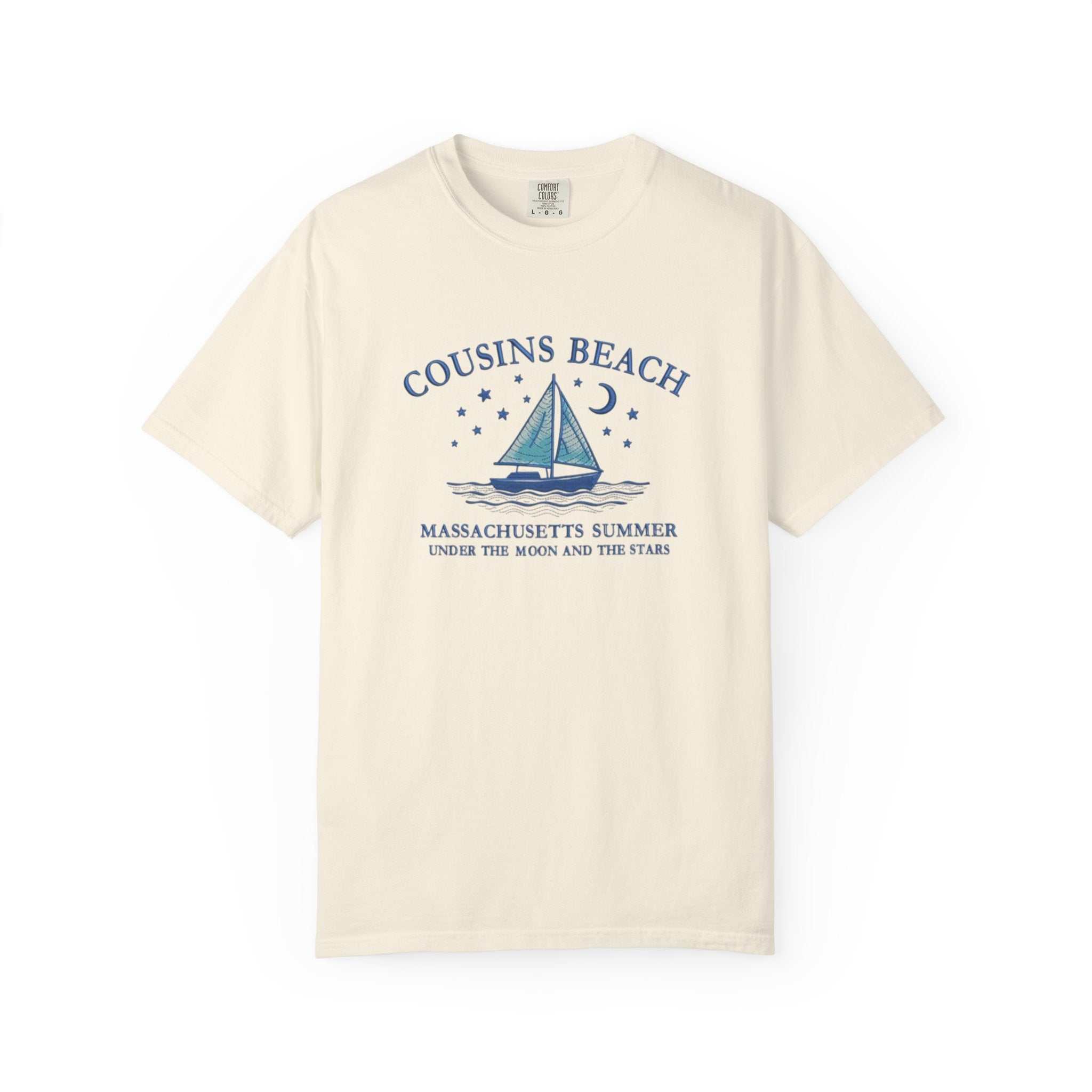 Cousins Beach T-Shirt, Summer Vibes Tee, Unisex Gift, Beach Lover Shirt, Casual Wear for Vacations, Relaxed Fit