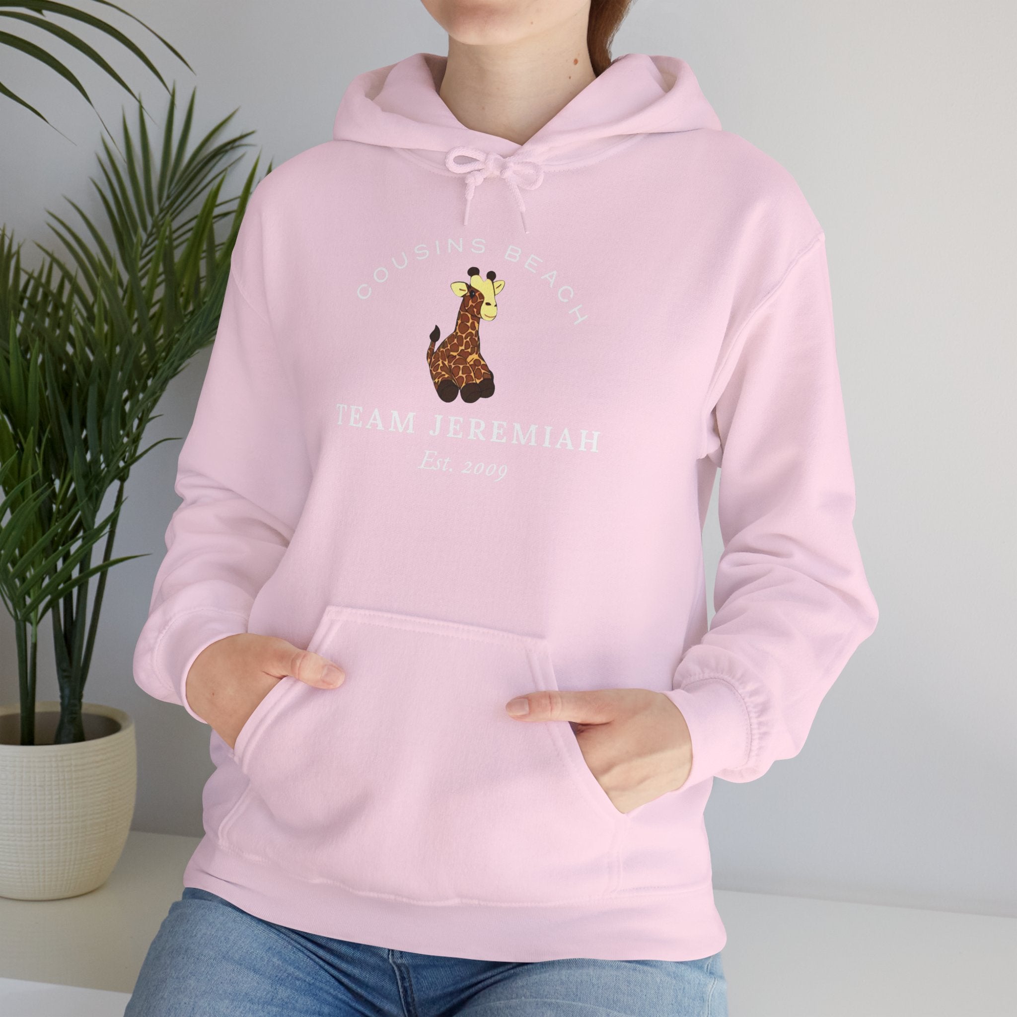 Personalized Family Team Hooded Sweatshirt, Custom Family Hoodie, Cousins Beach Sweatshirt, Team Spirit Apparel, Gift for Family Gatherings