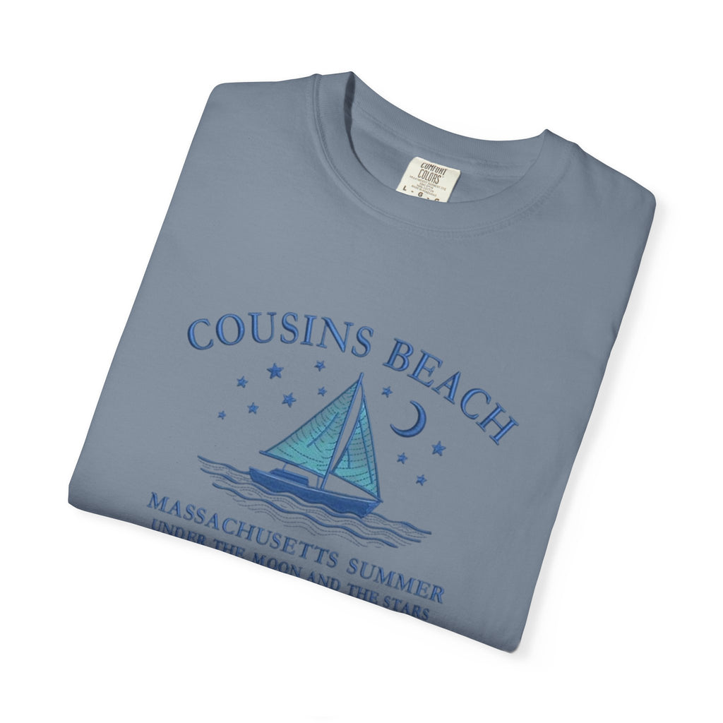 Cousins Beach T-Shirt, Summer Vibes Tee, Unisex Gift, Beach Lover Shirt, Casual Wear for Vacations, Relaxed Fit