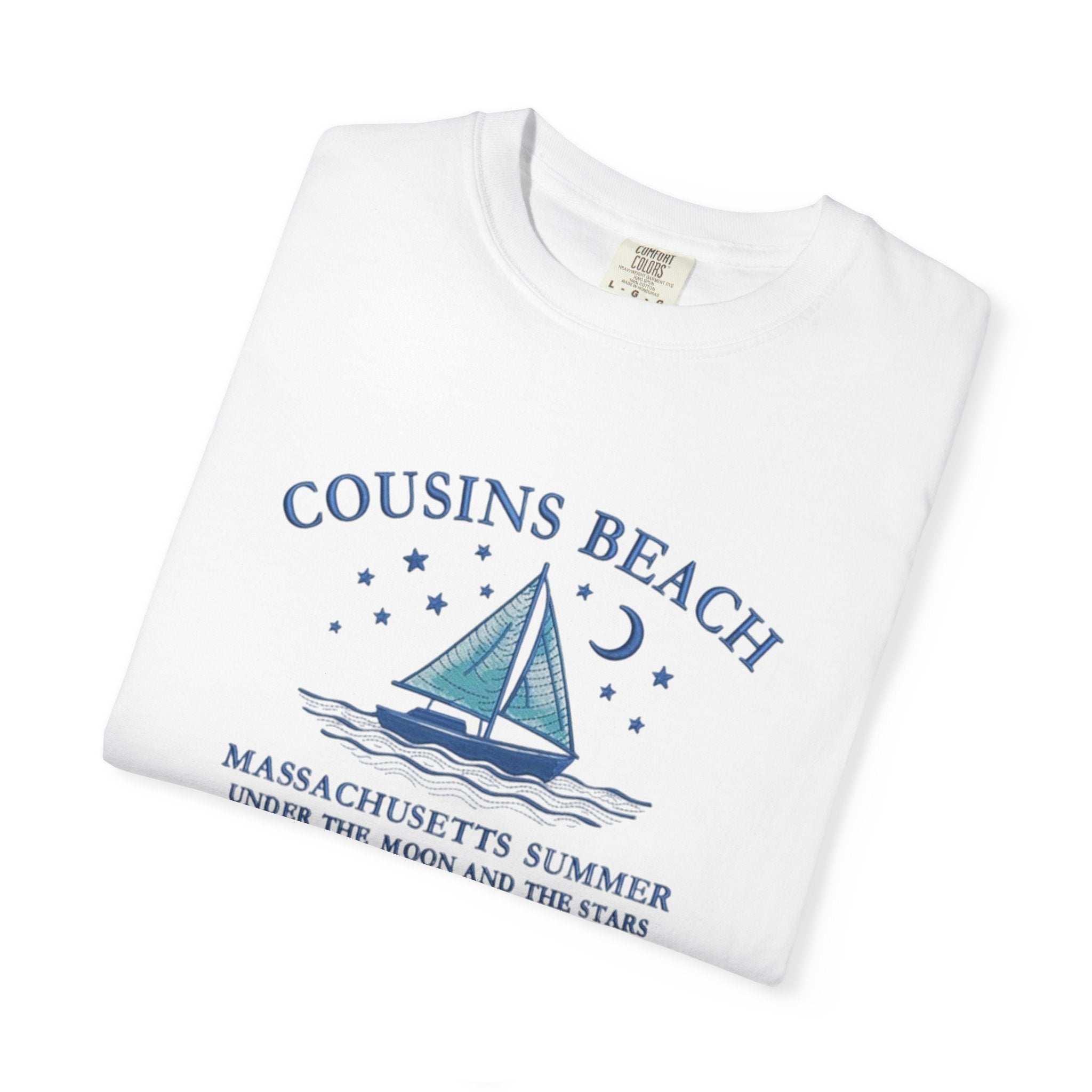 Cousins Beach T-Shirt, Summer Vibes Tee, Unisex Gift, Beach Lover Shirt, Casual Wear for Vacations, Relaxed Fit