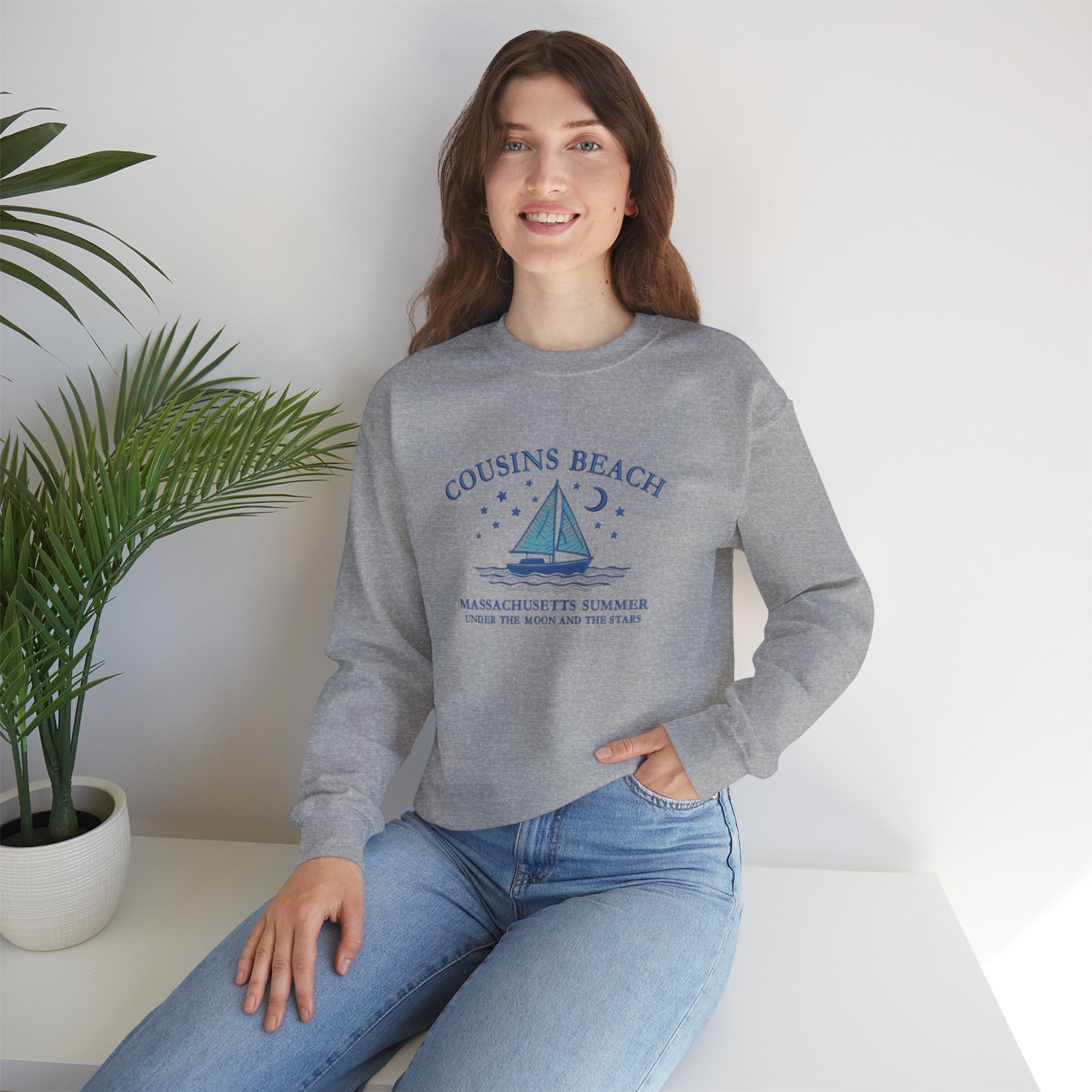 Crewneck Sweatshirt - Cousins Beach The Summer I Turned Pretty Cozy Jumper