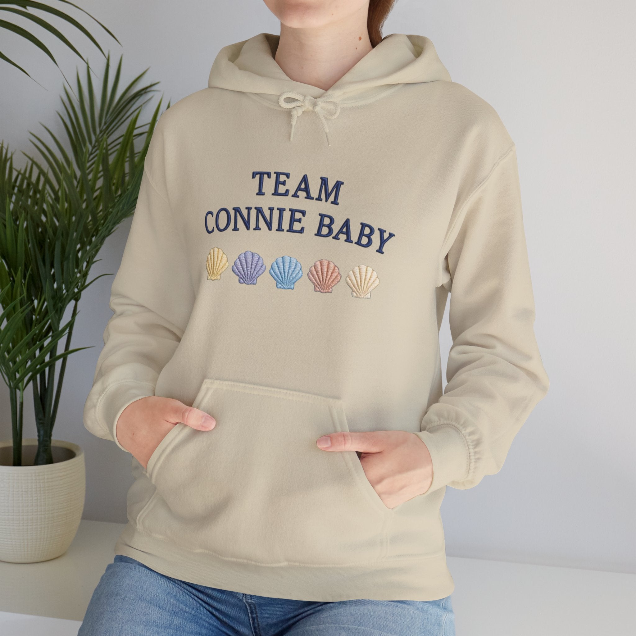 Unisex Hooded Sweatshirt - Team Connie Baby