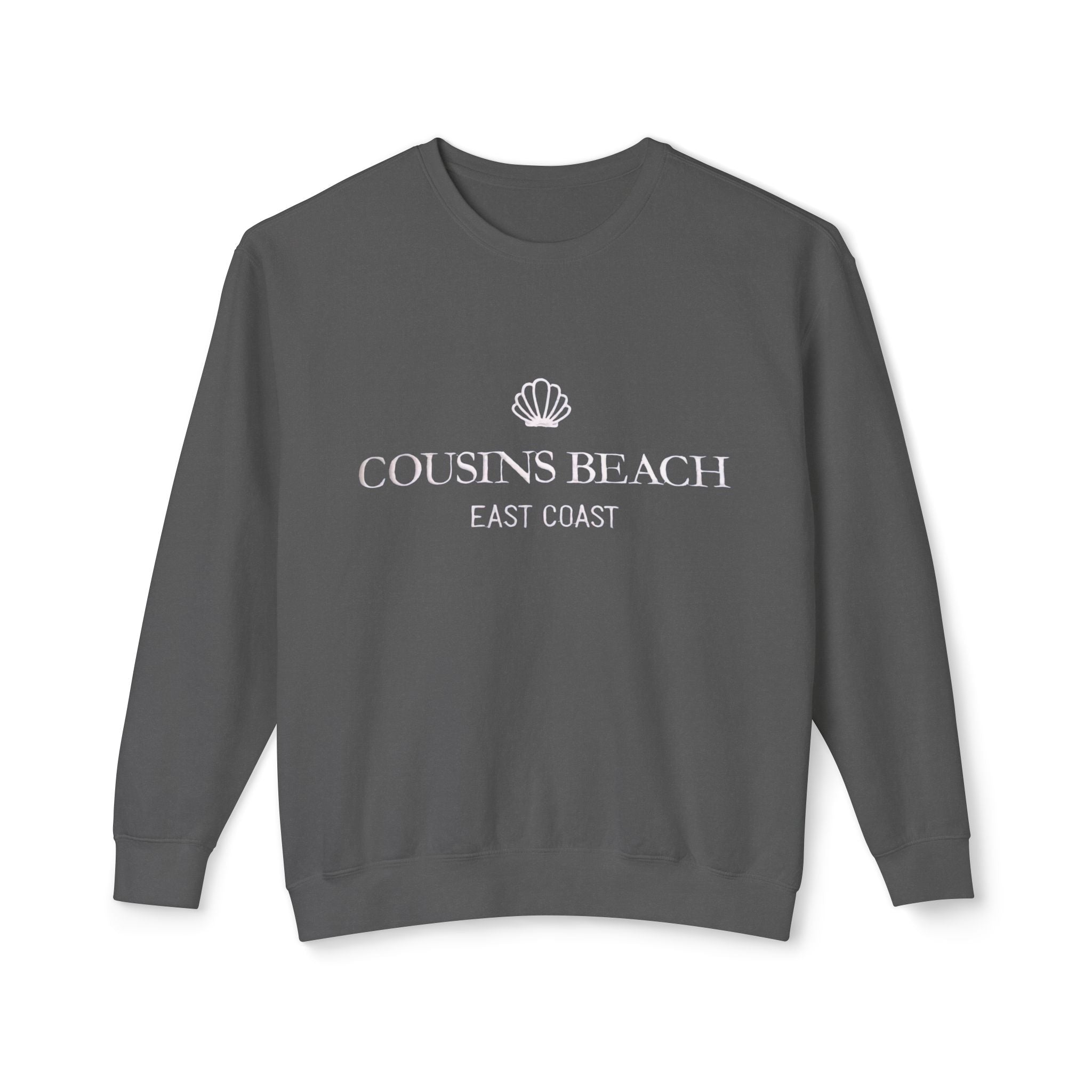 Cousins Beach Crewneck Sweatshirt | Unisex Lightweight Pullover, Casual Beachwear, Summer Vibes, Gift for Beach Lovers, Coastal Apparel