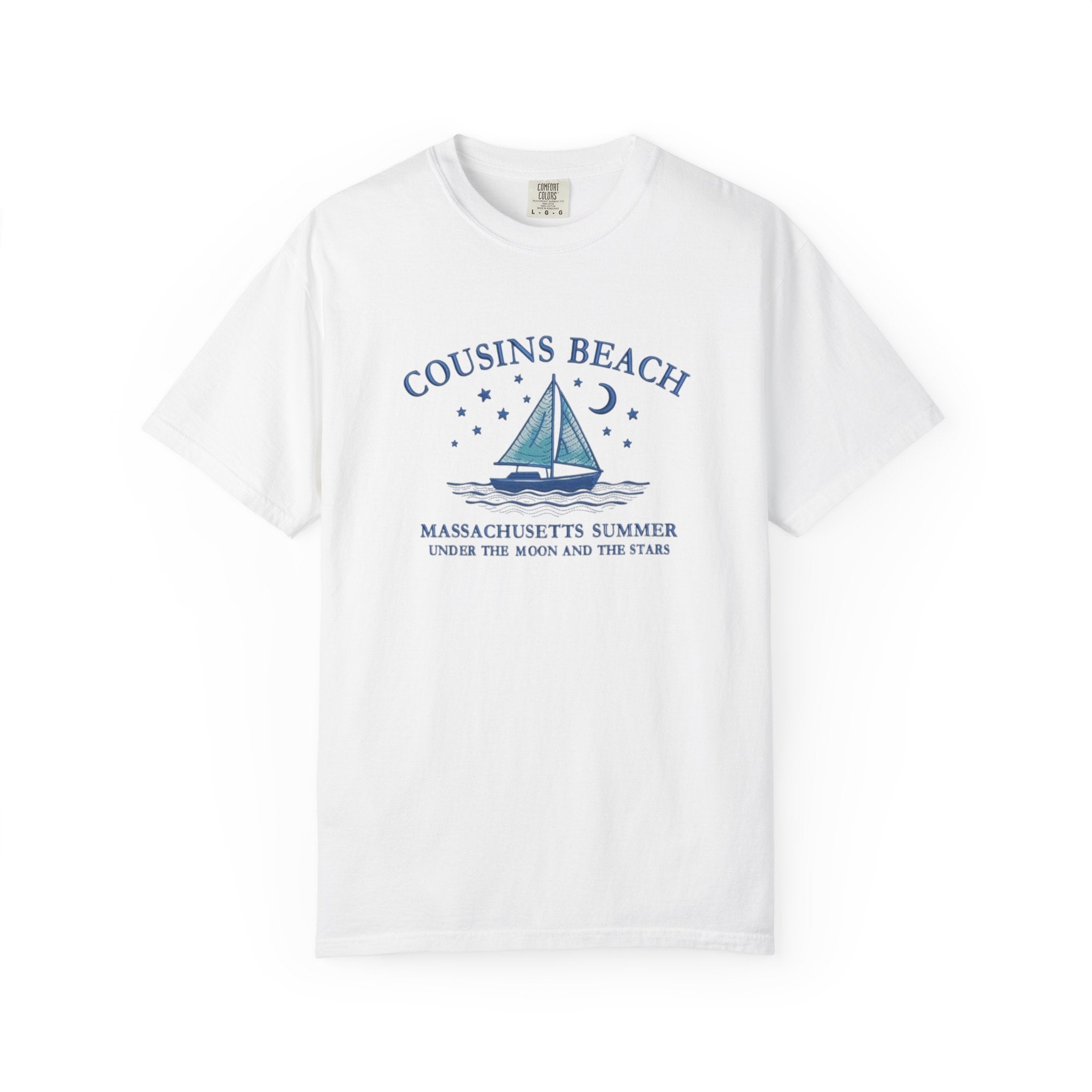 Cousins Beach T-Shirt, Summer Vibes Tee, Unisex Gift, Beach Lover Shirt, Casual Wear for Vacations, Relaxed Fit