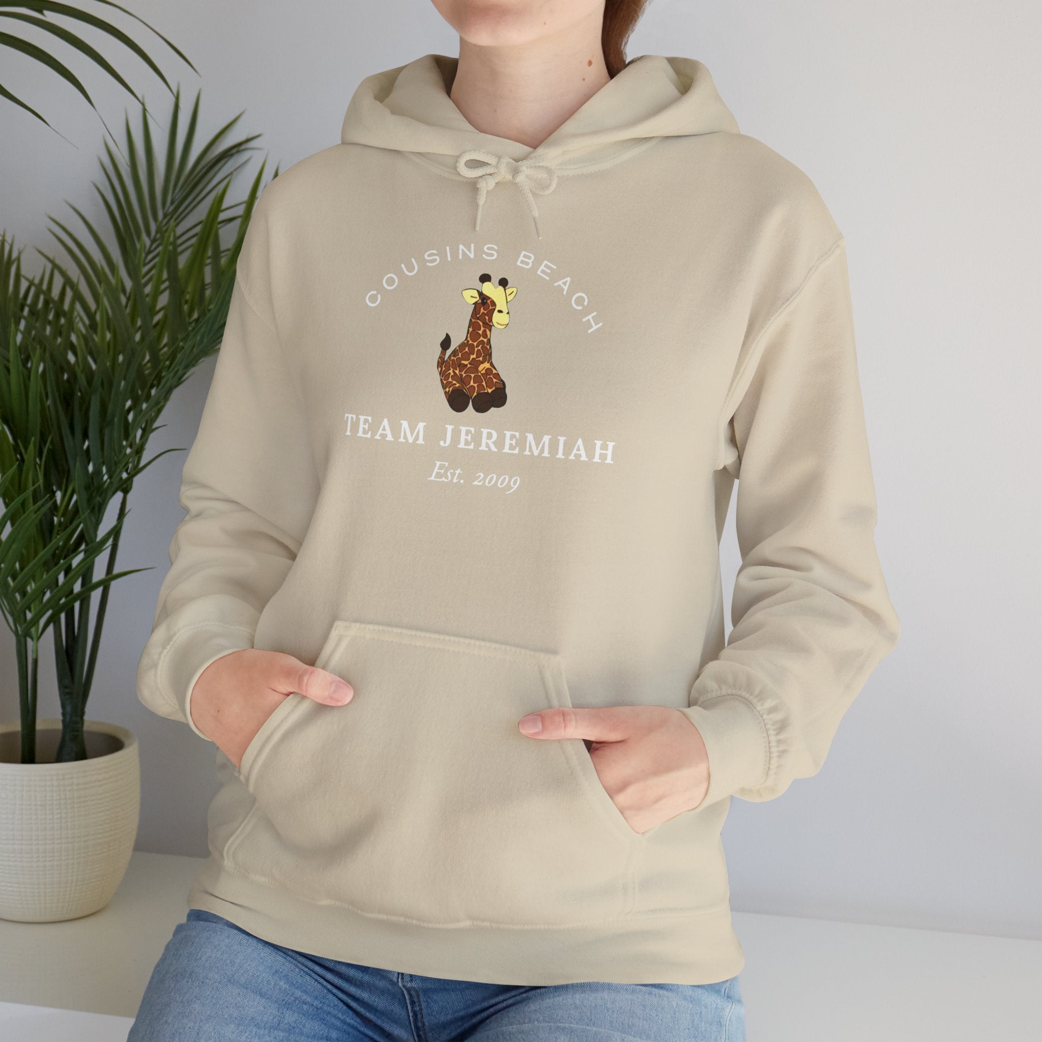 Personalized Family Team Hooded Sweatshirt, Custom Family Hoodie, Cousins Beach Sweatshirt, Team Spirit Apparel, Gift for Family Gatherings