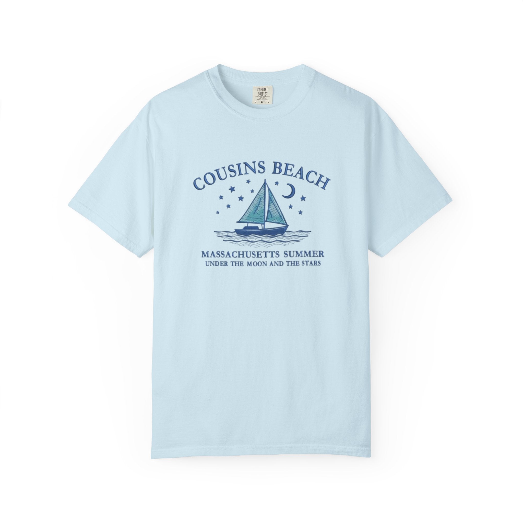 Cousins Beach T-Shirt, Summer Vibes Tee, Unisex Gift, Beach Lover Shirt, Casual Wear for Vacations, Relaxed Fit