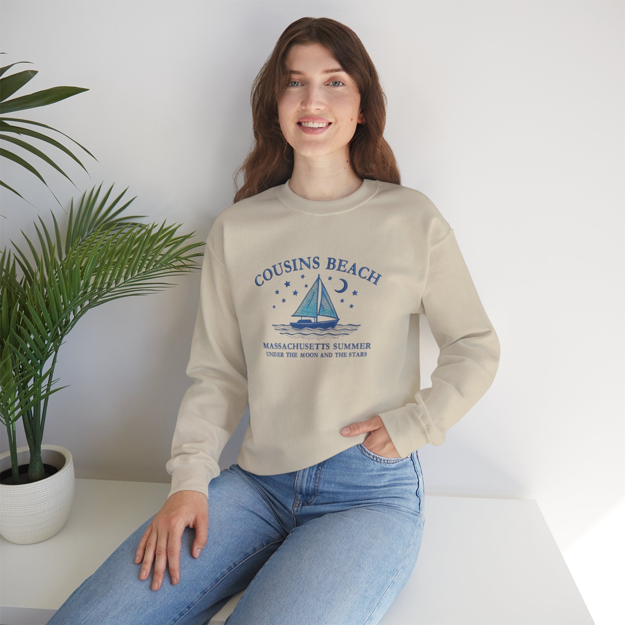 Crewneck Sweatshirt - Cousins Beach The Summer I Turned Pretty Cozy Jumper