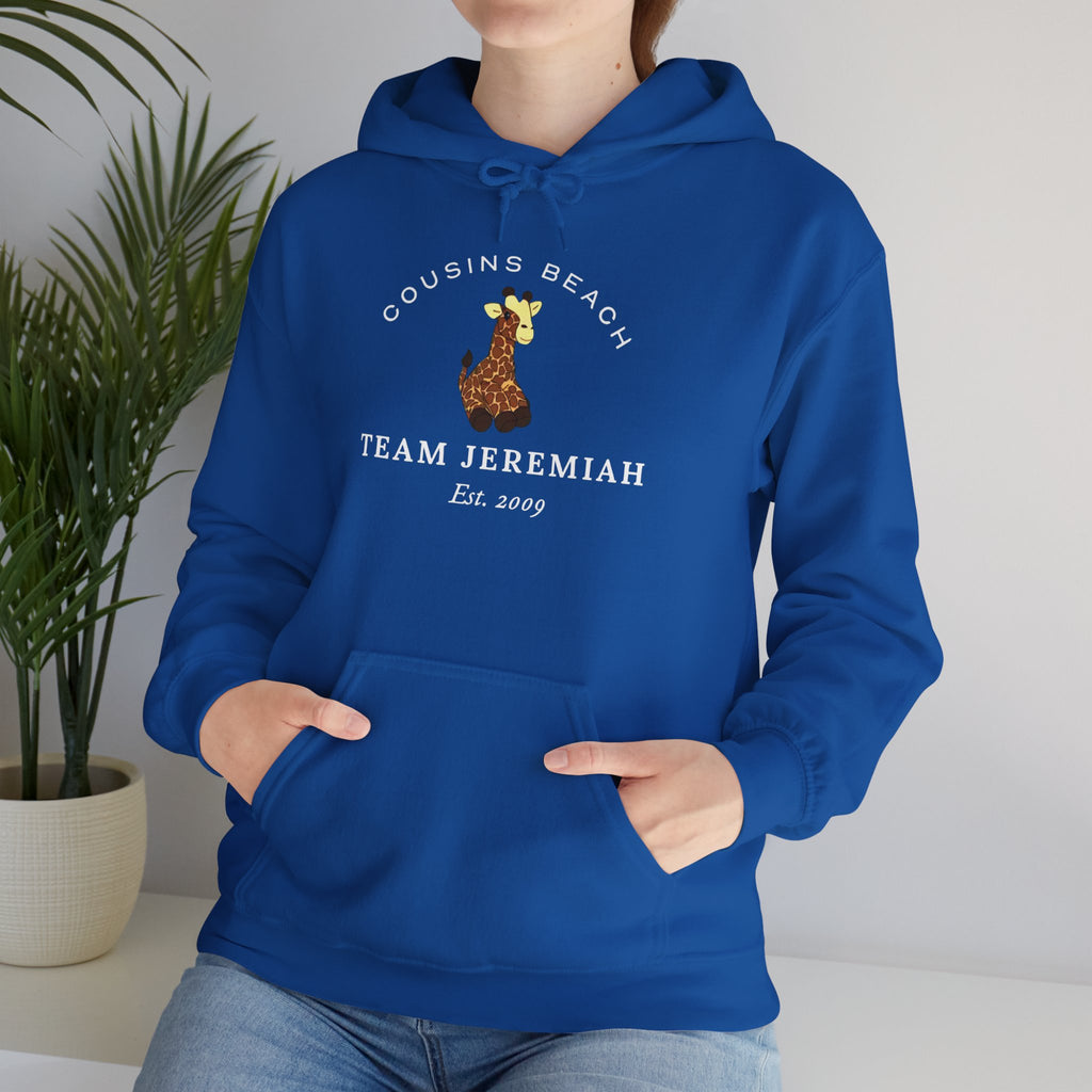 Personalized Family Team Hooded Sweatshirt, Custom Family Hoodie, Cousins Beach Sweatshirt, Team Spirit Apparel, Gift for Family Gatherings