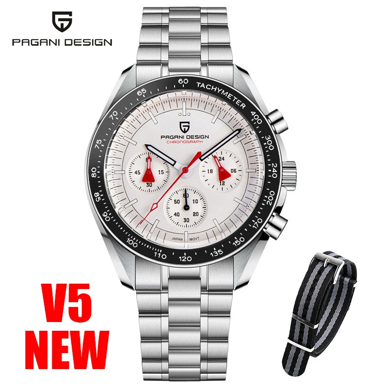 PAGANI Design Moonwatch Chronograph - VK63 Sapphire Men's Luxury Watch