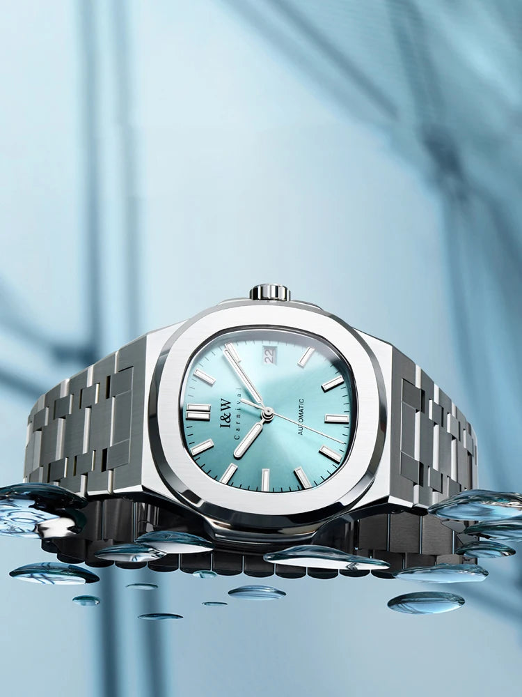 CARNIVAL Mens Watch Luxury Automatic Watch Calendar Sapphire Mechanical