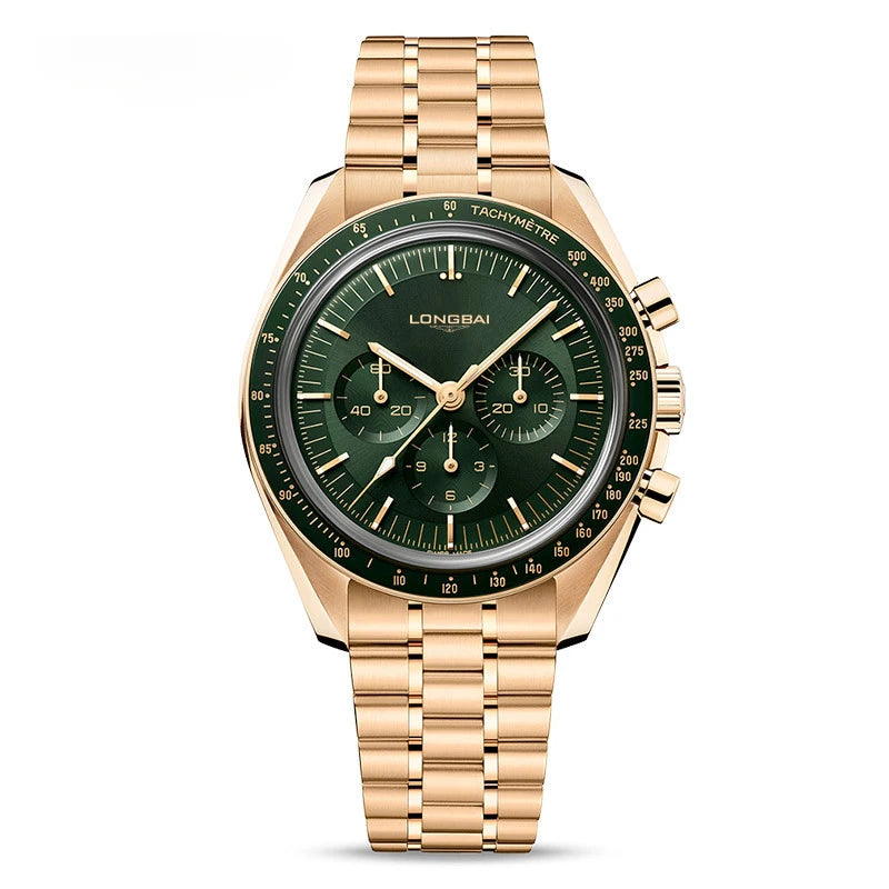 Longbai Premium Waterproof Quartz Watch - 40mm Men's Fashion Timepiece