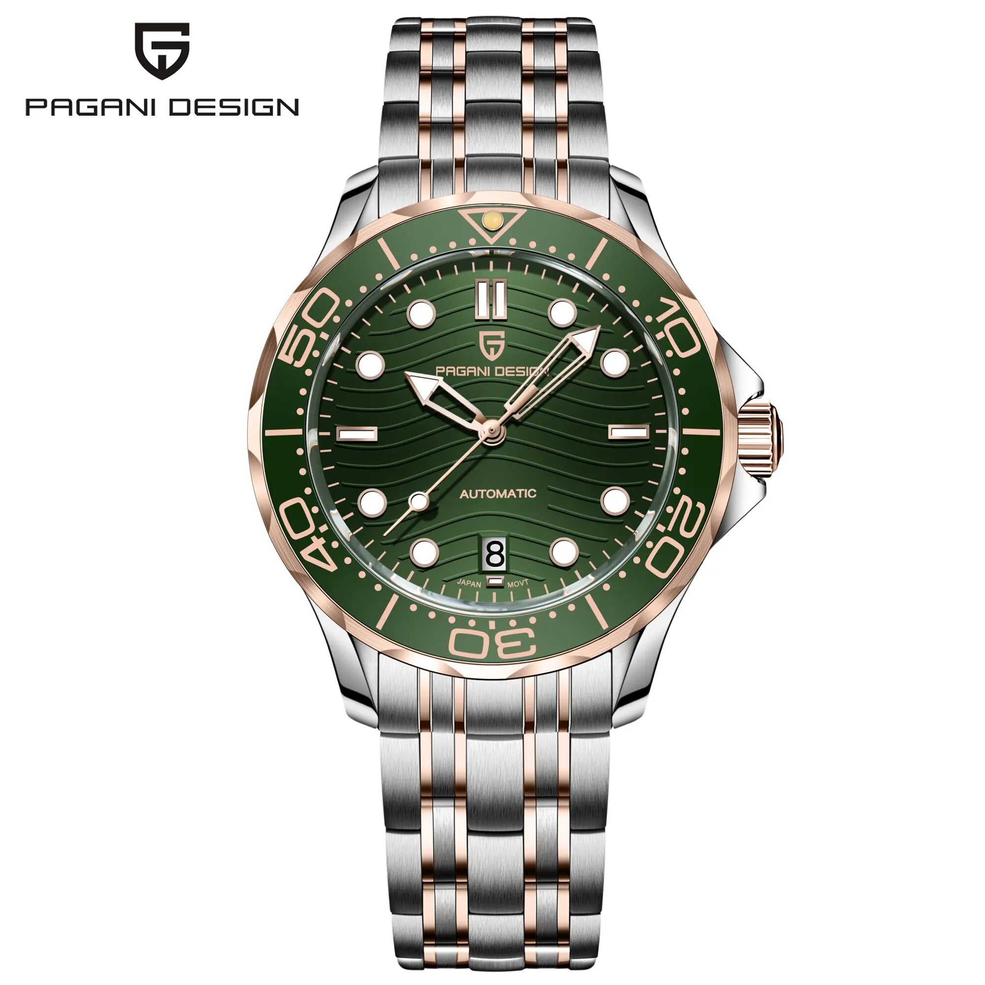 PAGANI DESIGN 2025 Limited Edition 42mm Automatic Mechanical Watch - Luxury Stainless Steel Sapphire Crystal