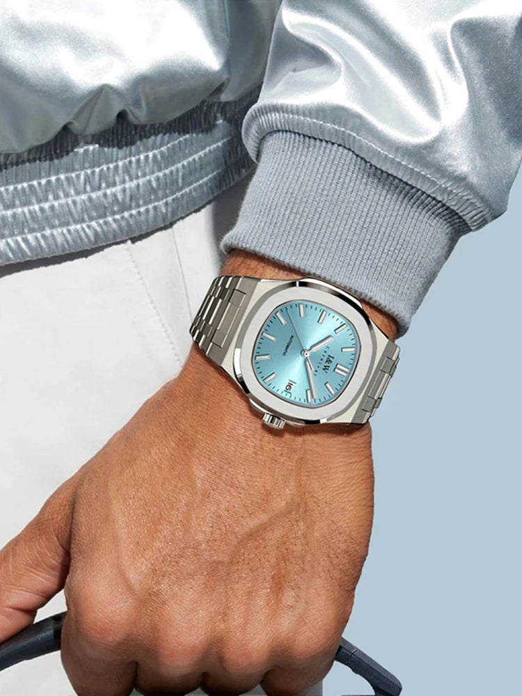 CARNIVAL Mens Watch Luxury Automatic Watch Calendar Sapphire Mechanical