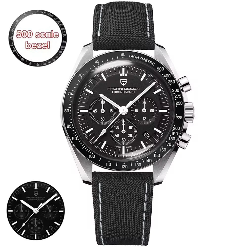 PAGANI Design Moonwatch Chronograph - VK63 Sapphire Men's Luxury Watch