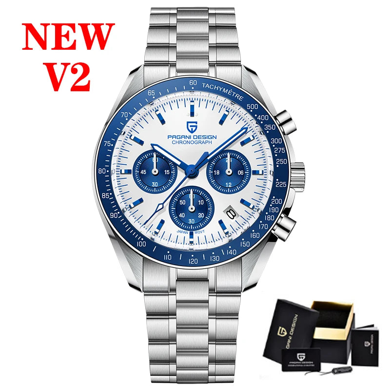 PAGANI Design Moonwatch Chronograph - VK63 Sapphire Men's Luxury Watch
