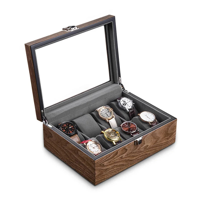 Walnut Watch Case Storage Box