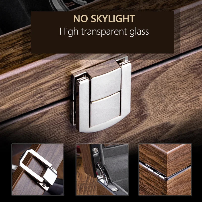 Walnut Watch Case Storage Box