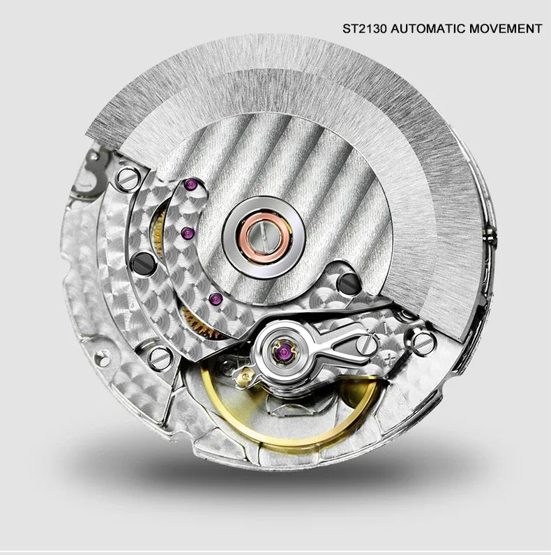 Borman 3882 Luxury Automatic Watch - 39mm Ultrathin Mechanical Men's Wristwatch