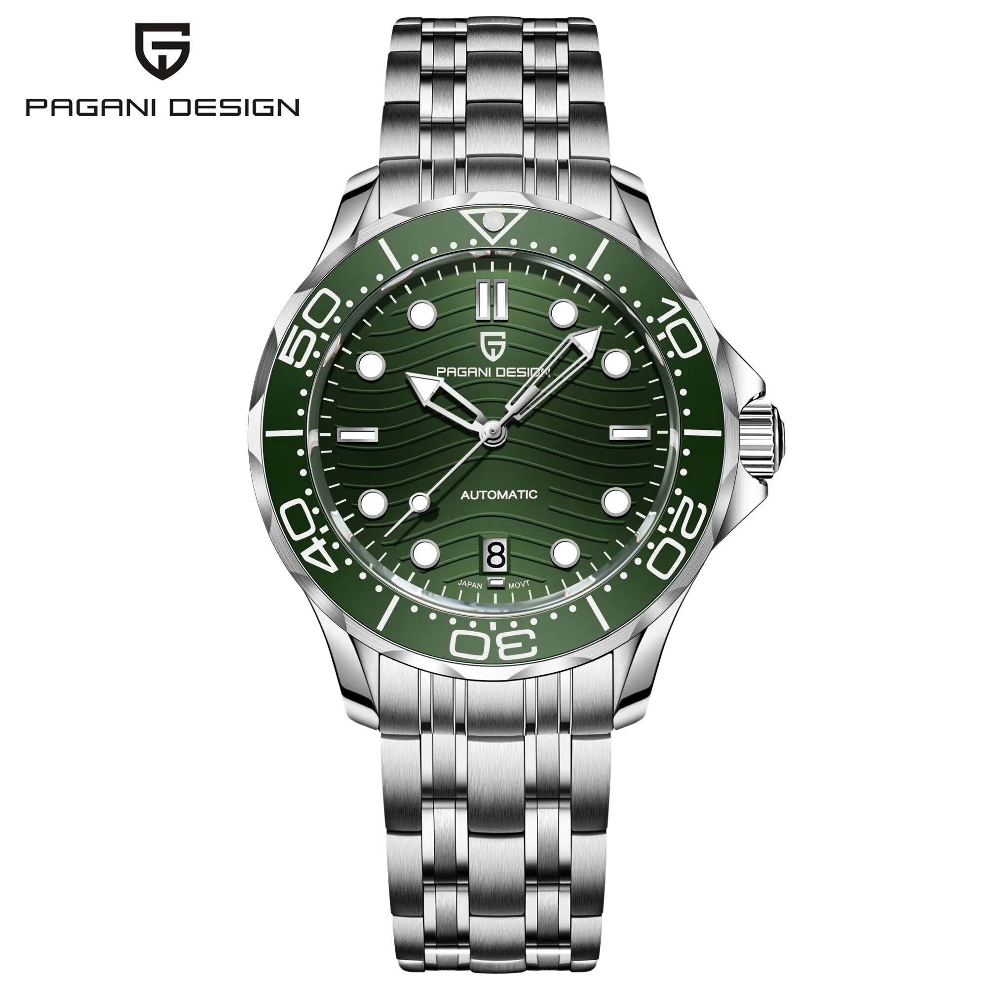 PAGANI DESIGN 2025 Limited Edition 42mm Automatic Mechanical Watch - Luxury Stainless Steel Sapphire Crystal