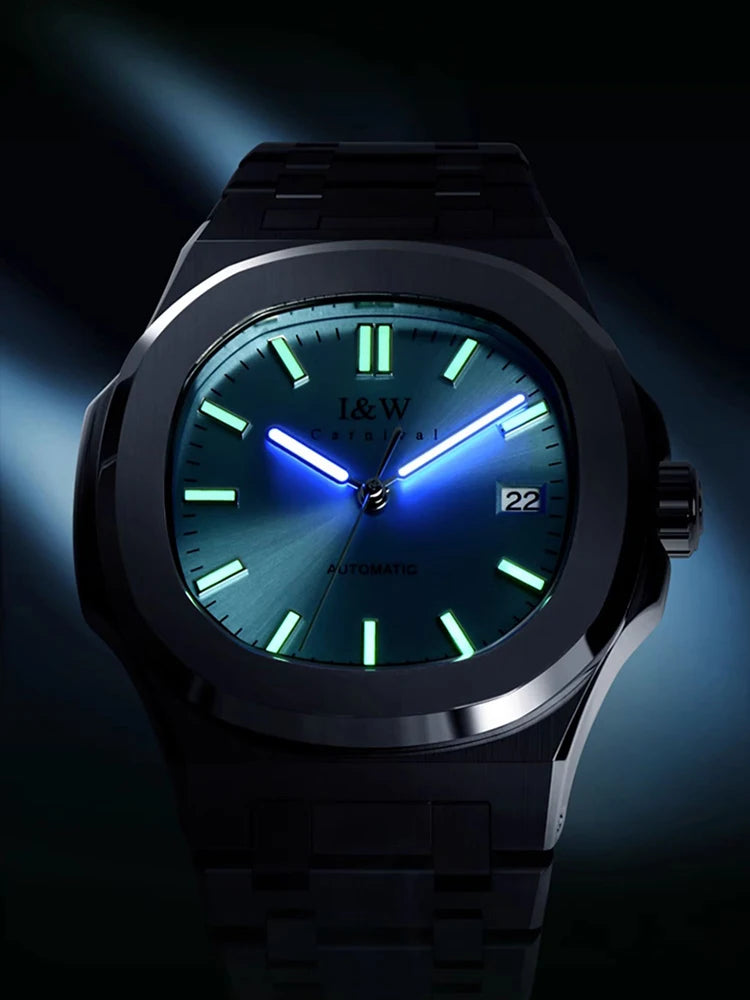 CARNIVAL Mens Watch Luxury Automatic Watch Calendar Sapphire Mechanical