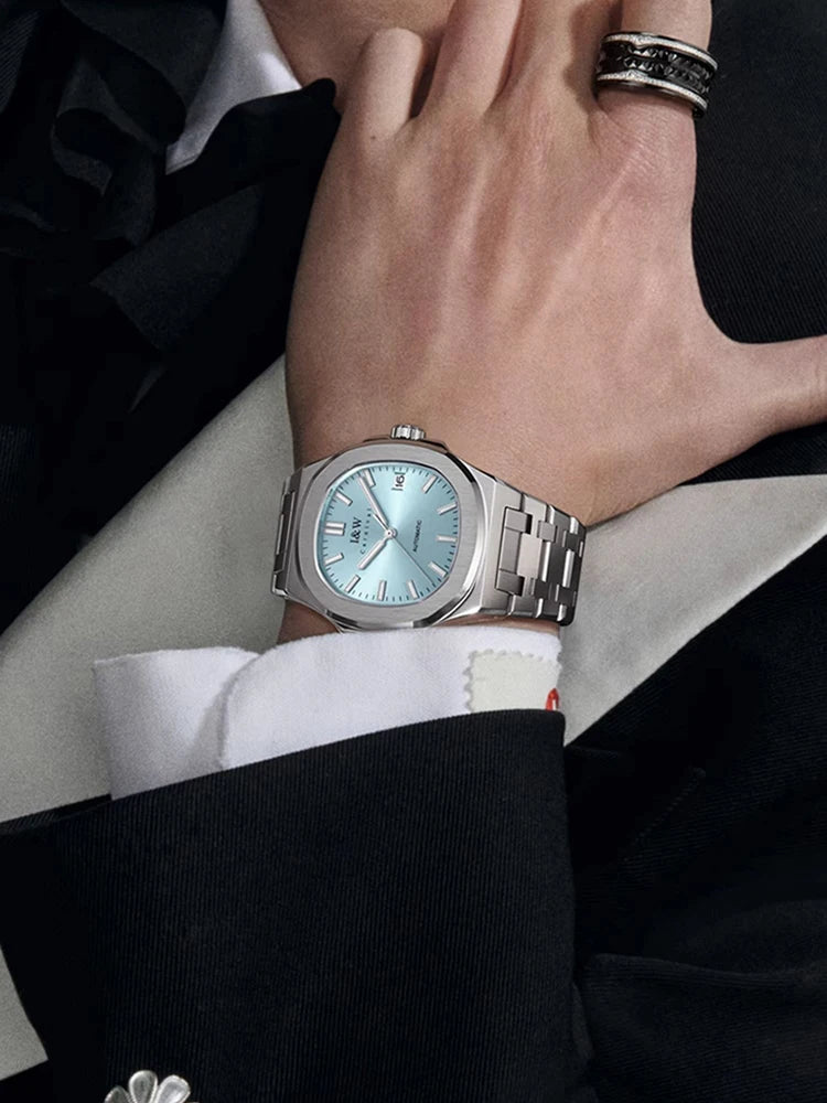 CARNIVAL Mens Watch Luxury Automatic Watch Calendar Sapphire Mechanical