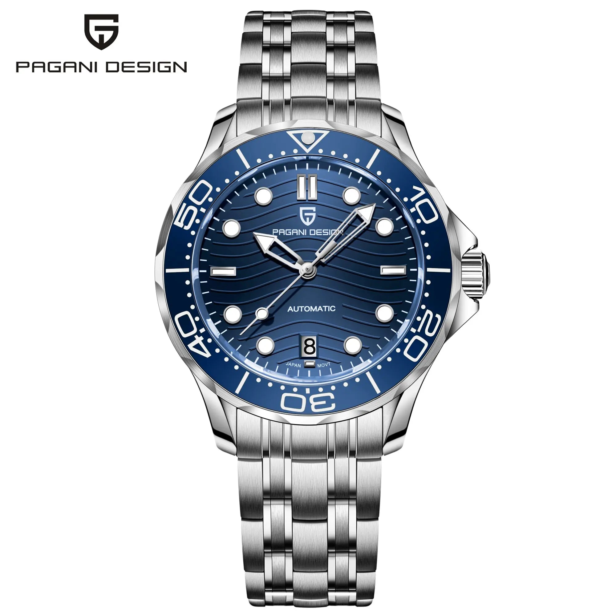 PAGANI DESIGN 2025 Limited Edition 42mm Automatic Mechanical Watch - Luxury Stainless Steel Sapphire Crystal