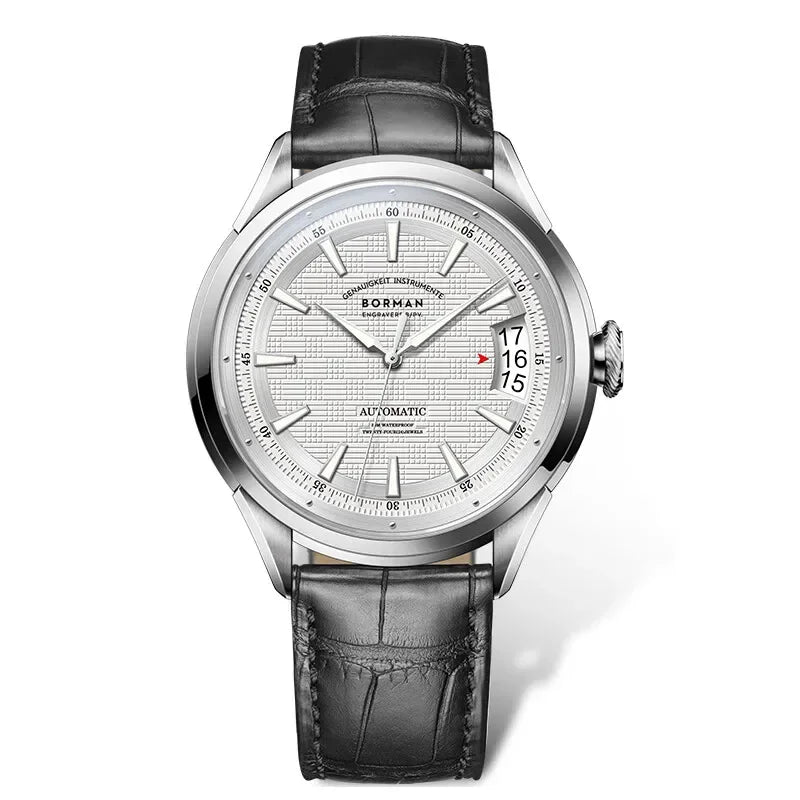 BORMAN Men's Automatic Watch - 42.5mm Luxury Mechanical Wristwatch with Sapphire Crystal