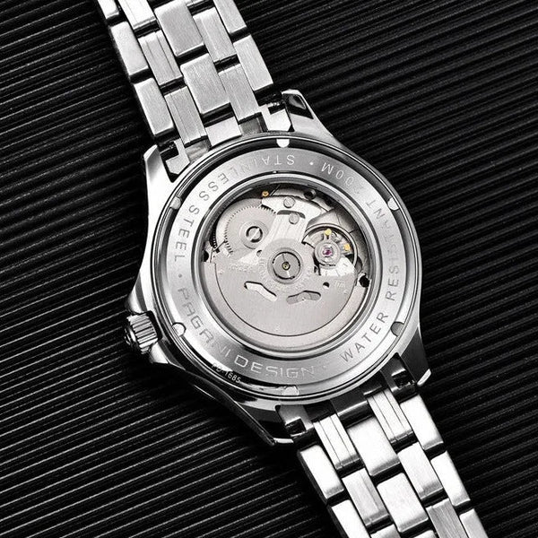 PAGANI DESIGN 2025 Limited Edition 42mm Automatic Mechanical Watch - Luxury Stainless Steel Sapphire Crystal