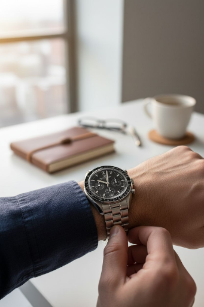 PAGANI DESIGN 44mm Moon Phase Chronograph Watch - VK63 Sapphire Crystal Luxury Men's Timepiece