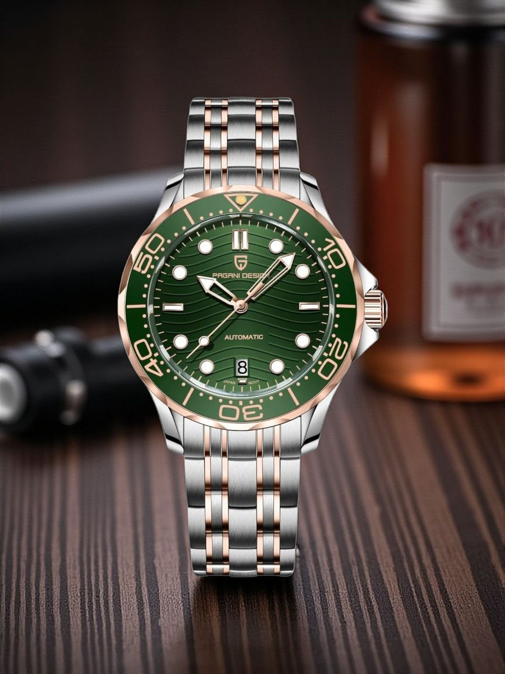 PAGANI DESIGN 2025 Limited Edition 42mm Automatic Mechanical Watch - Luxury Stainless Steel Sapphire Crystal