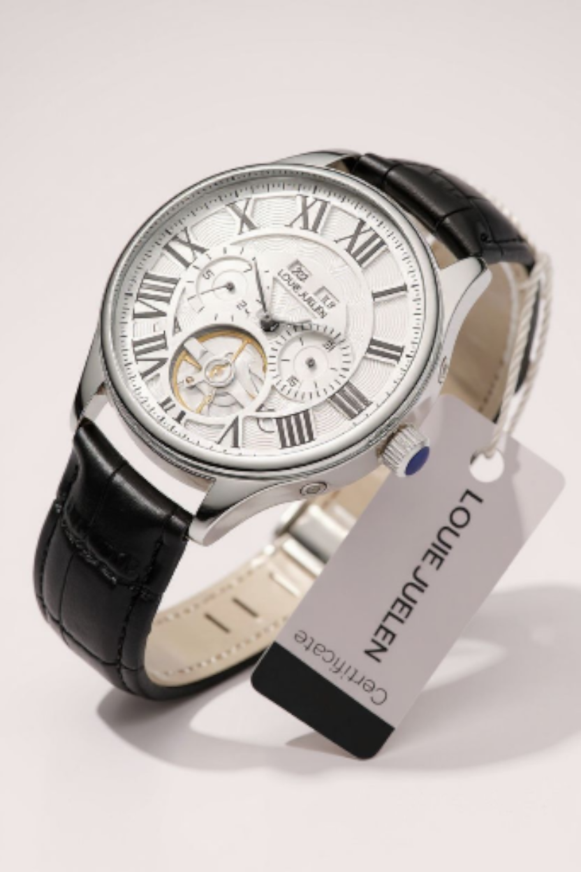 Louie Juelen Men's Multifunctional Watch, No Battery Required