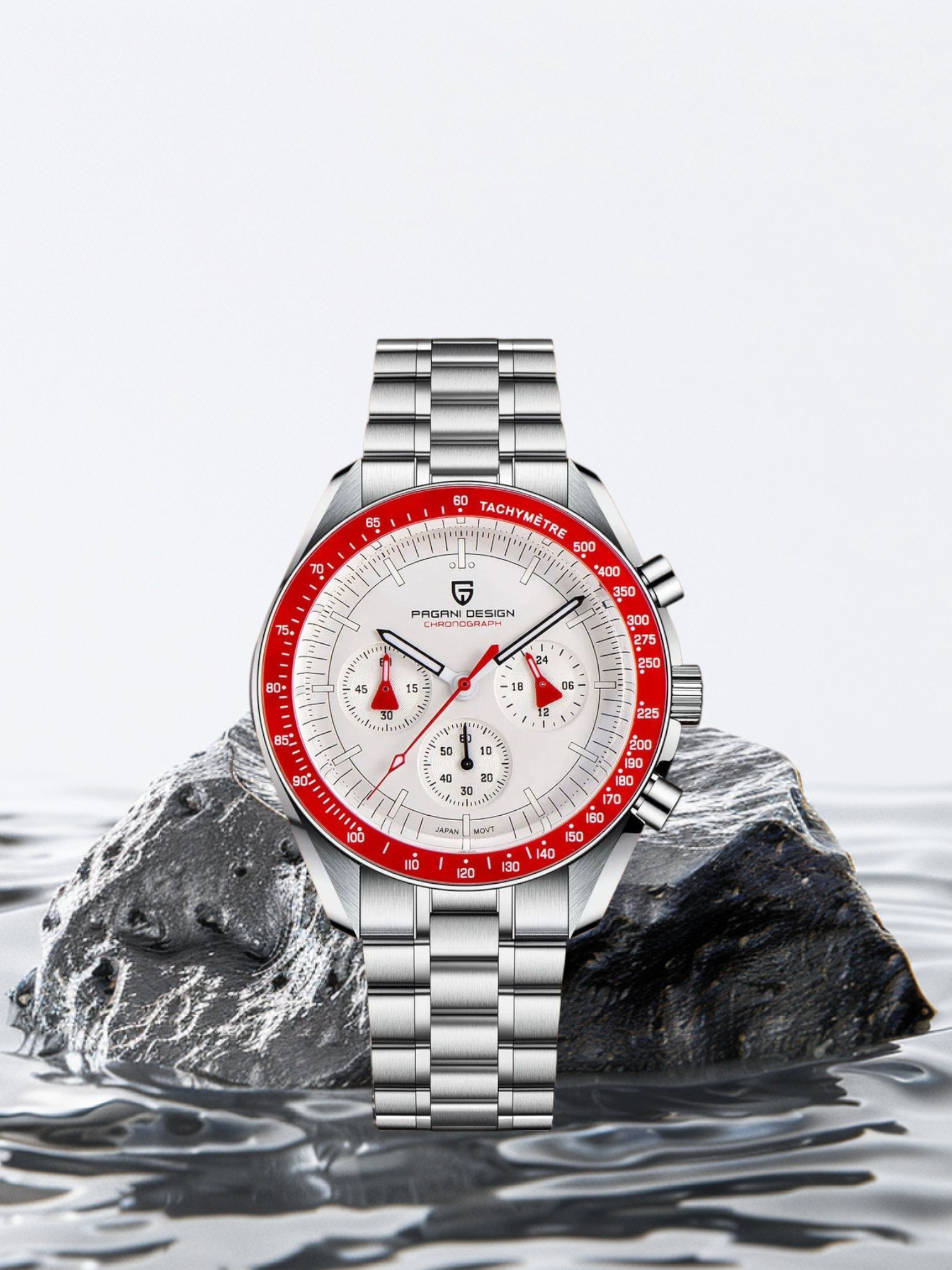 PAGANI DESIGN 42mm AK Project Mars Men's Watch AR Sapphire