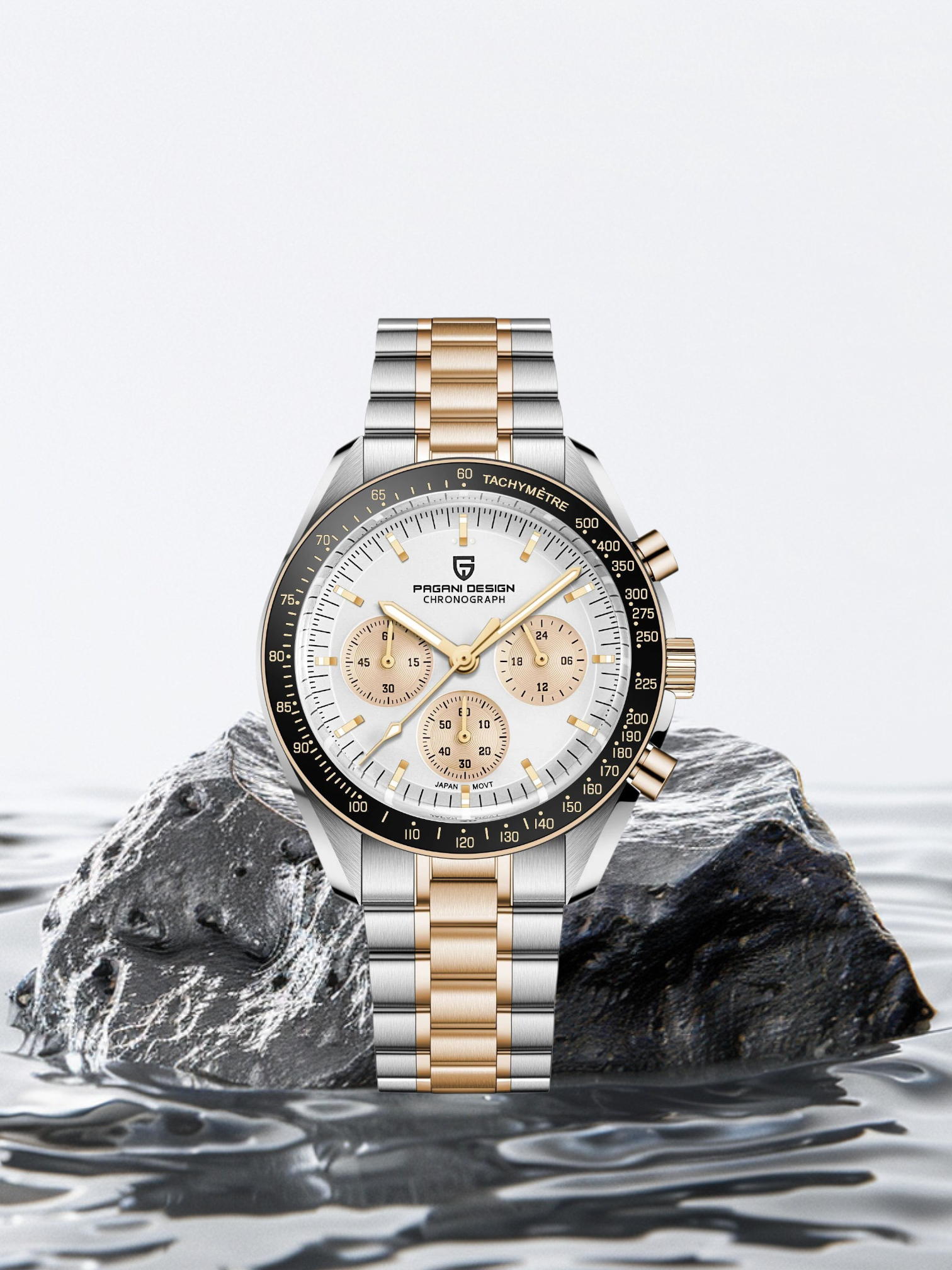 PAGANI DESIGN 42mm AK Project Mars Men's Watch AR Sapphire