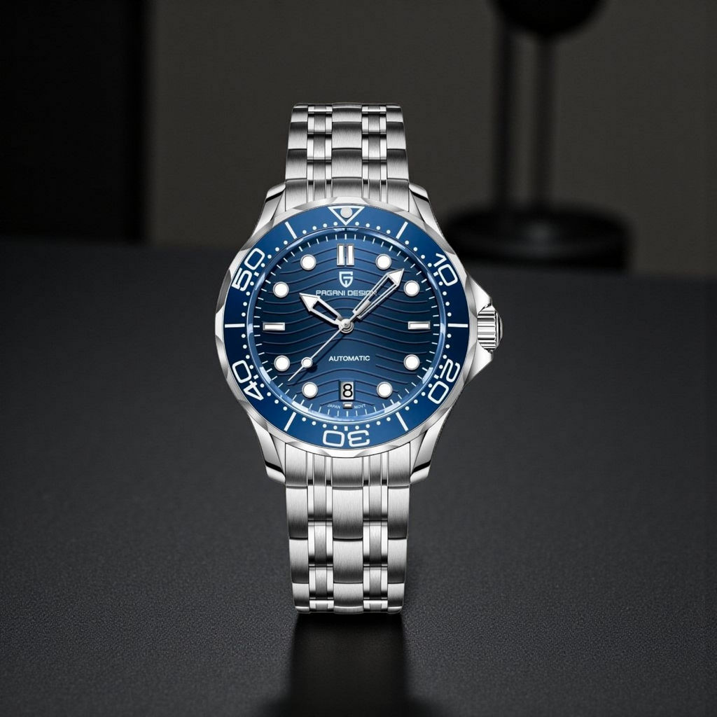 PAGANI DESIGN 2025 Limited Edition 42mm Automatic Mechanical Watch - Luxury Stainless Steel Sapphire Crystal