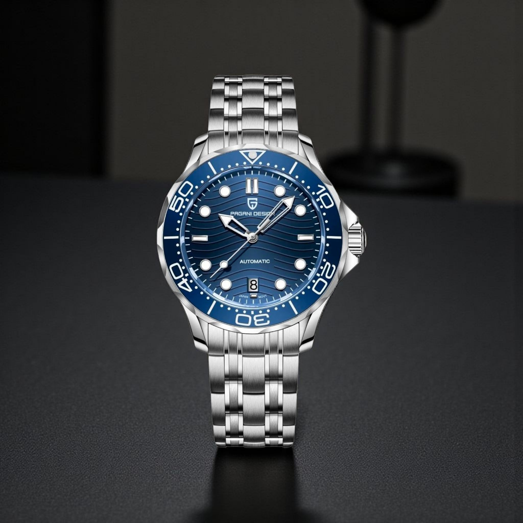 PAGANI DESIGN 2025 Limited Edition 42mm Automatic Mechanical Watch - Luxury Stainless Steel Sapphire Crystal