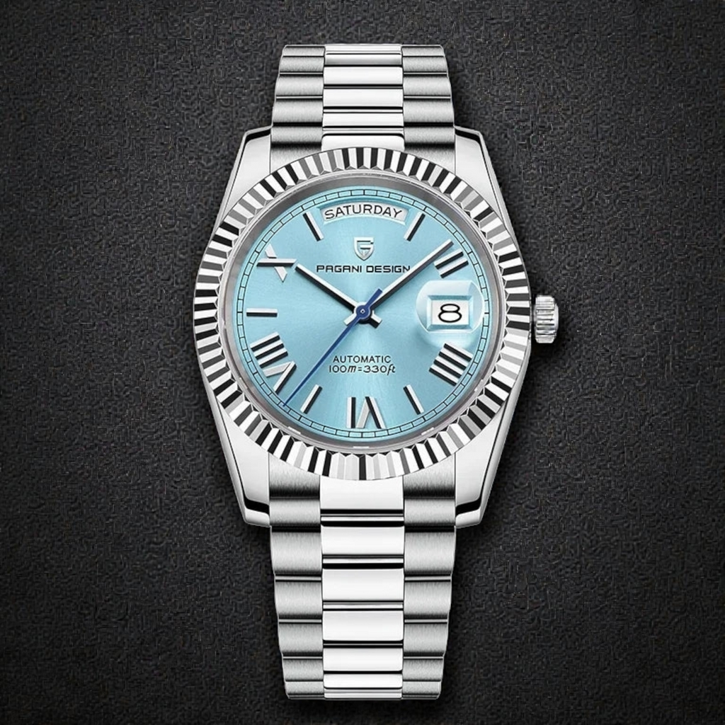 PAGANI DESIGN 40mm Men's Automatic Watch - NH36A Mechanical Movement with Sapphire Crystal