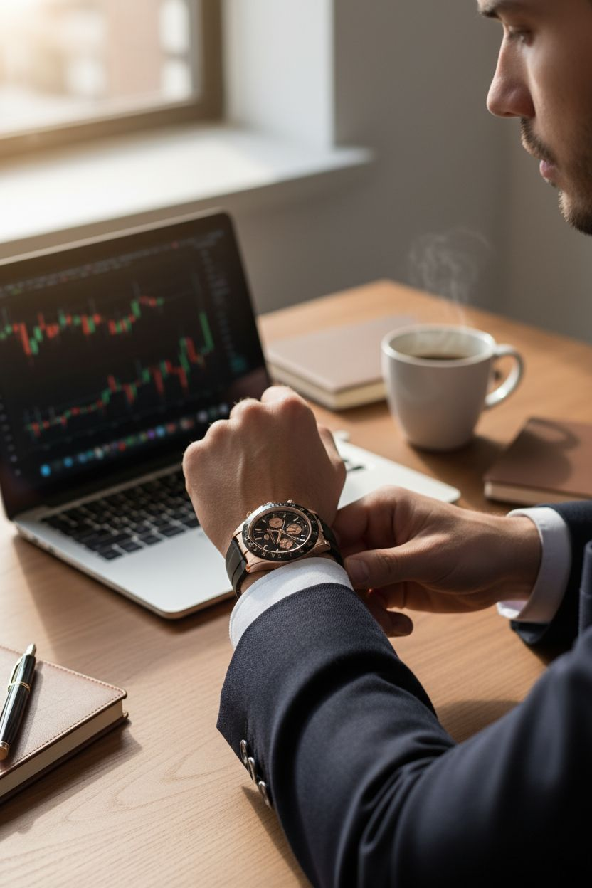 Pagani Design 40mm Sapphire Chronograph Watch - Stainless Steel Quartz Movement